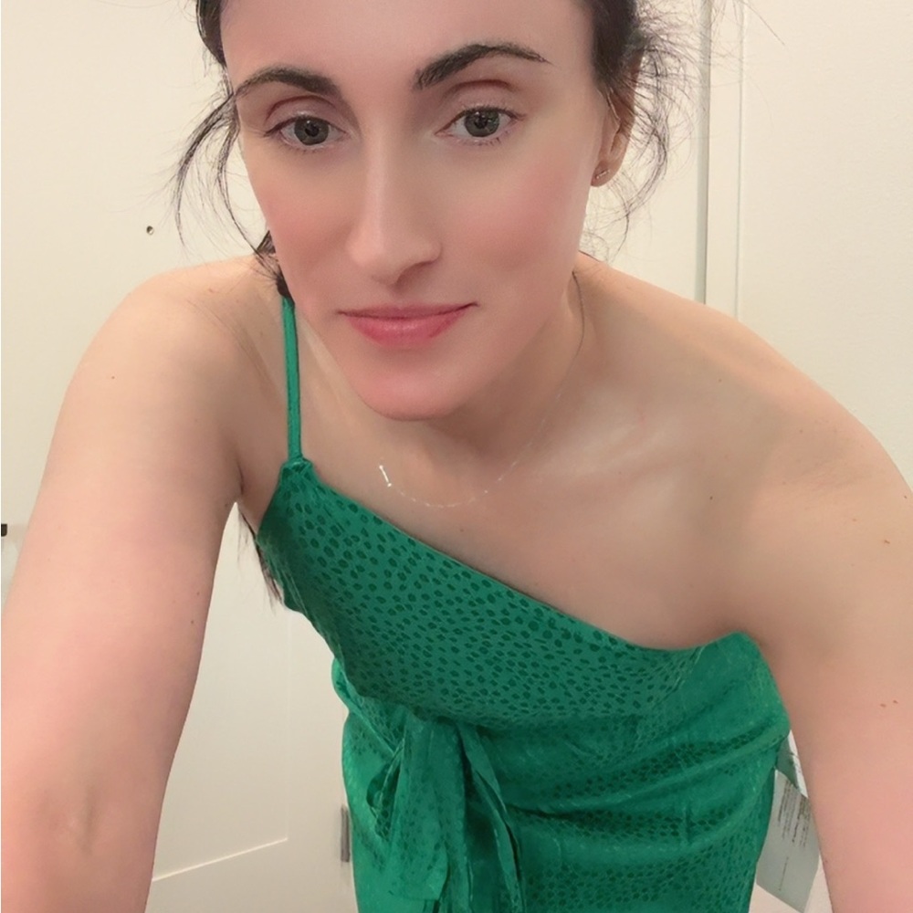 BCBGMaxAzria Vibrant Green Dress